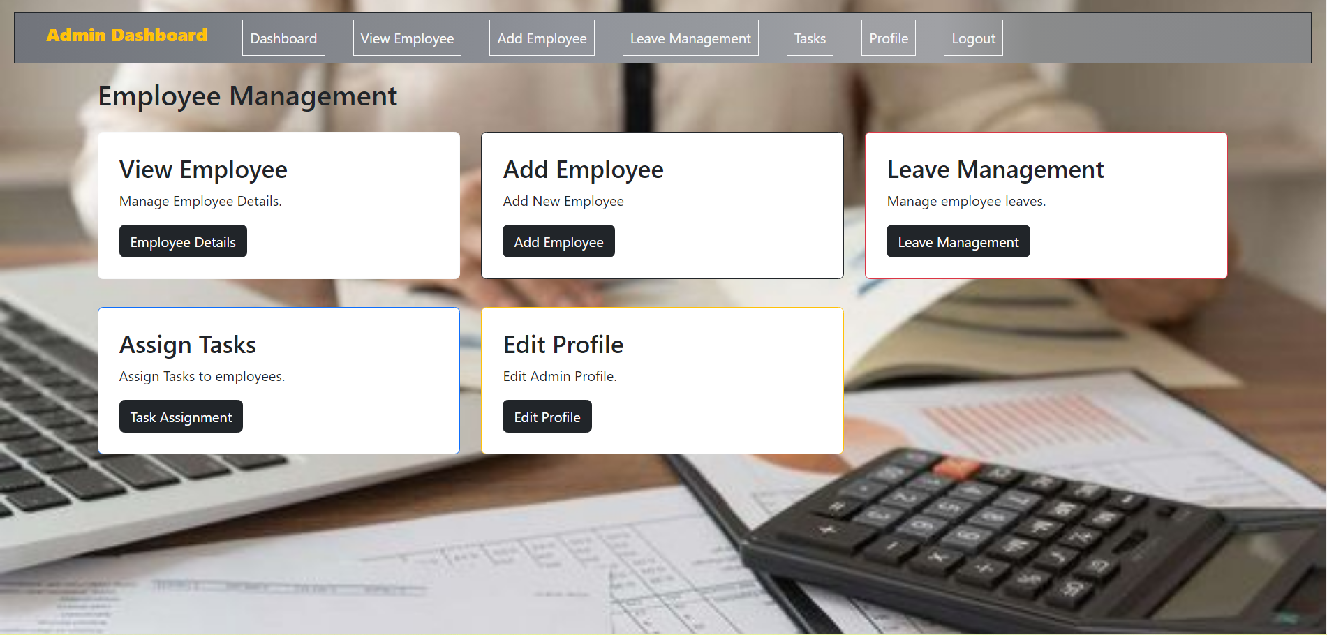 Employee Management System || Final Year Project || BCA, MSC, CSE Projects